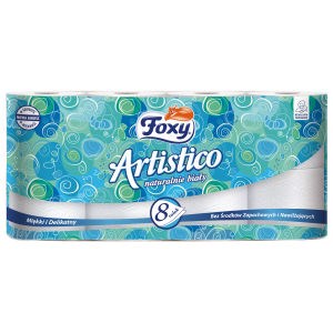 Papier toaletowy Foxy Artistico, 8szt